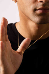 IX Earth Gold Plated Pendant