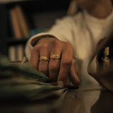 Pomegranate 18K Gold Ring