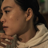 Blossom 18K Gold Studs