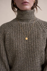 IX Cushion Forgyldt Vedhæng