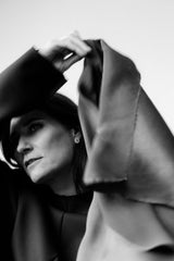 Lille Circle Nr 01 18K Guld, Hvidguld eller Rosaguld Øreringe m. Diamanter