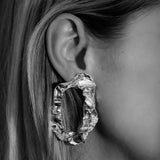 Wrap Big No 01 18K Gold, Whitegold or Rosegold Earrings