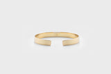 IX Cuff Gold Plated Bangle