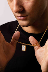 IX Valor Vedhæng Forgyldt