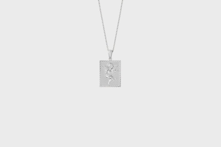 IX Angel Silver Pendant