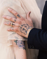 IX Crunchy Class Ring 14K Guld