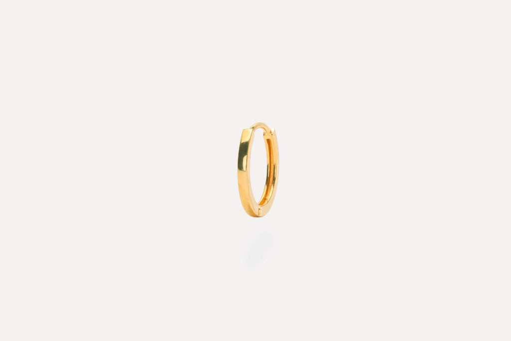 IX Mini Forgyldt Hoop