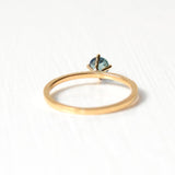 Hima Kola 18K Gold Ring w. Sapphire & Diamonds