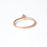 Hima Pic 18K Rosegold Ring w. Sapphire & Diamonds
