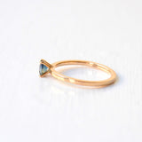 Kola Ekala 18K Rosegold Ring w. Sapphire