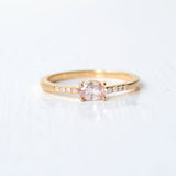 Kuda Pic 18K Gold Ring w. Sapphire & Diamonds