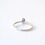Nil Ekala 18K Whitegold Ring w. Sapphire