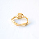 Pic Payi 18K Gold Ring w. Diamonds & Sapphire