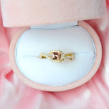 Pic Payi 18K Gold Ring w. Diamonds & Sapphire