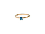 Kola Ekala 18K Rosegold Ring w. Sapphire