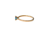 Kola Ekala 18K Rosegold Ring w. Sapphire