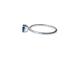 Nil Ekala 18K Whitegold Ring w. Sapphire