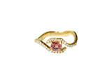 Pic Payi 18K Gold Ring w. Diamonds & Sapphire