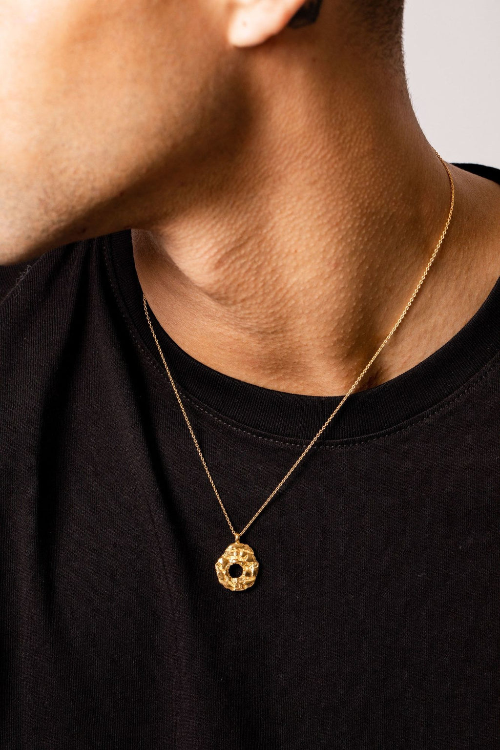 IX Rock Gold Plated Halskette