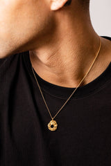 IX Rock Gold Plated Halskette