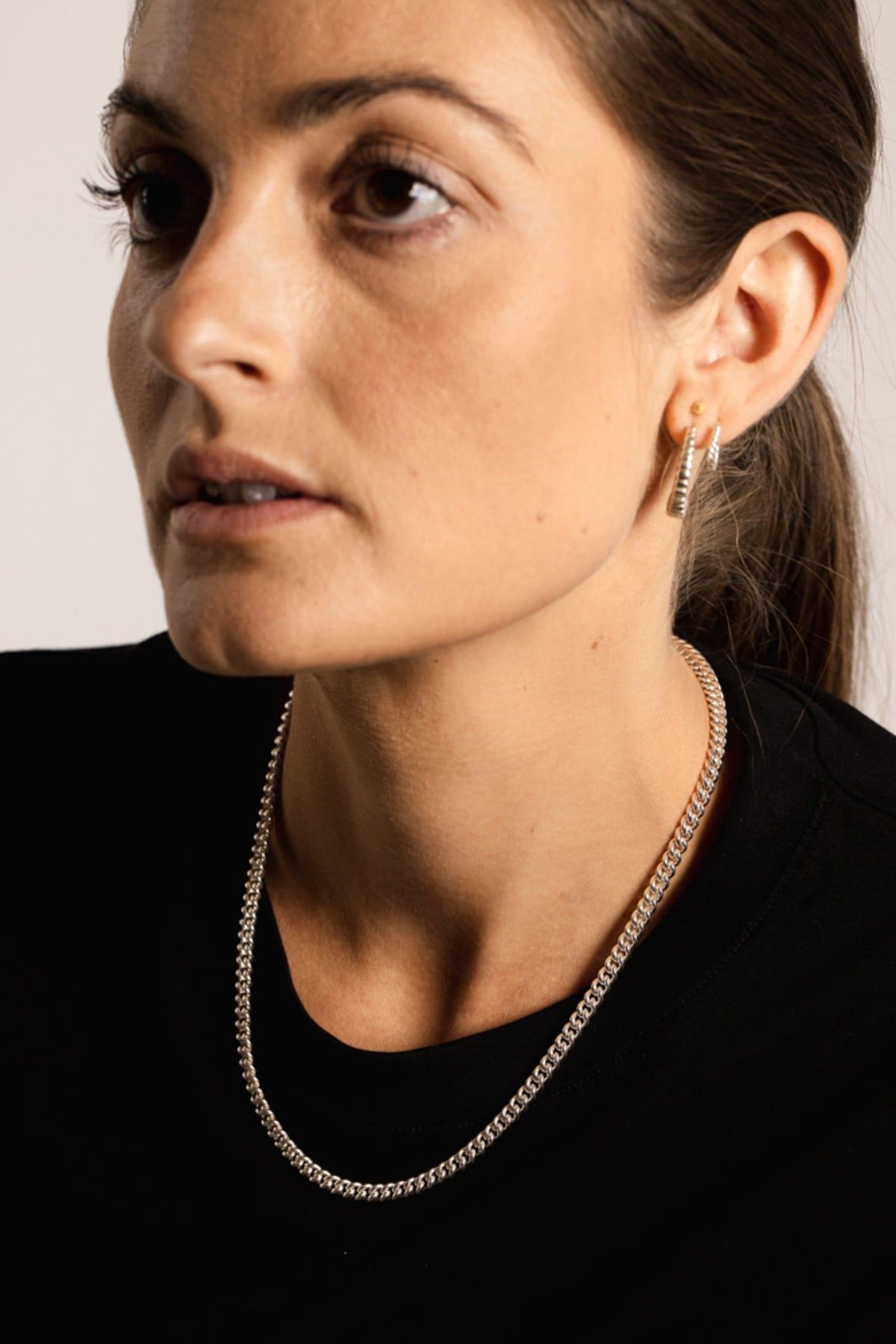 IX Leo Silver Necklace