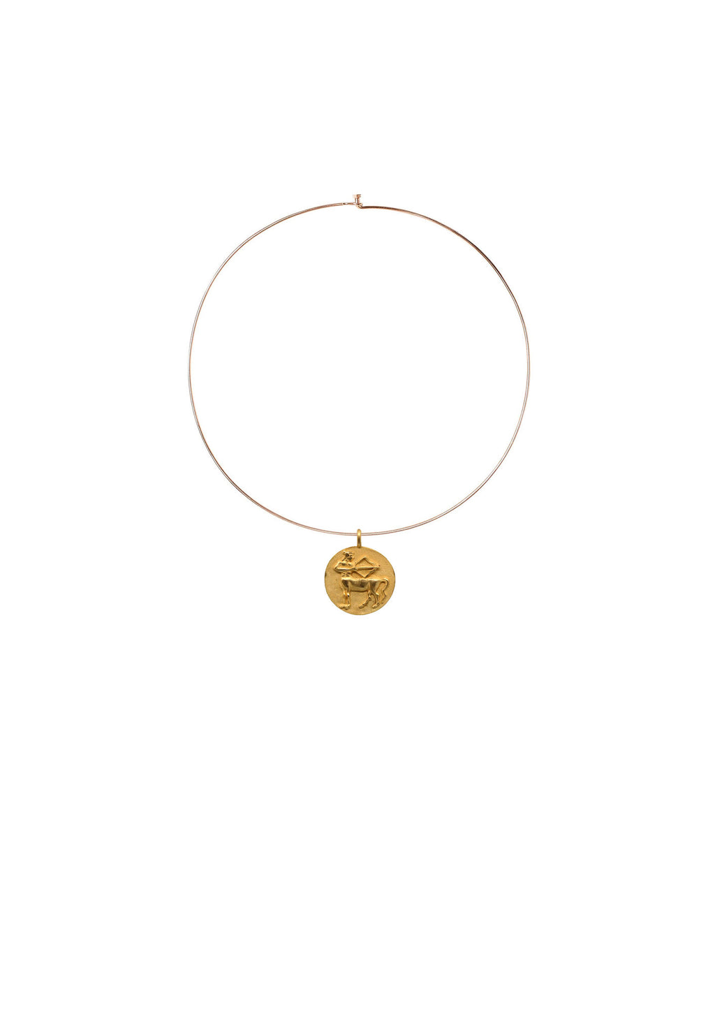 Centaurus 14K Gold, Whitegold or Rosegold Pendant