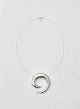 Saturn Silver Necklace