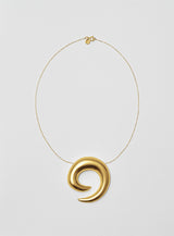 Saturn 14K Gold Plated Necklace