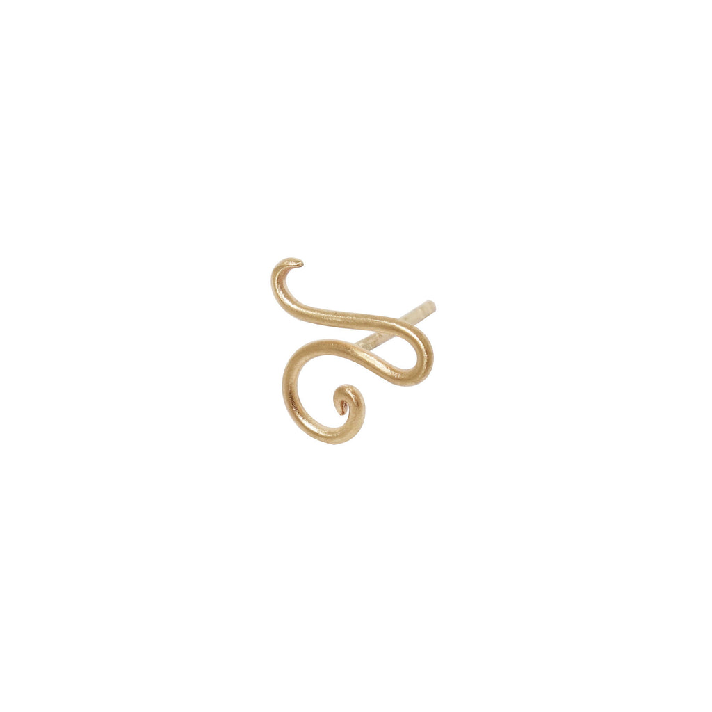 Boa 14K Gold Earring
