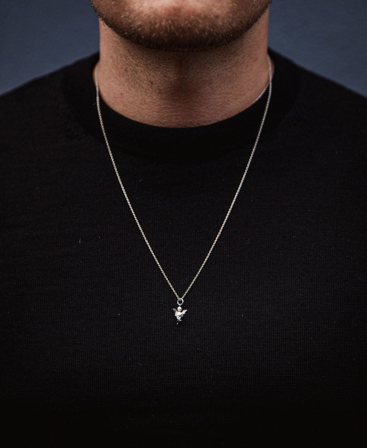 IX Angel Silver Pendant