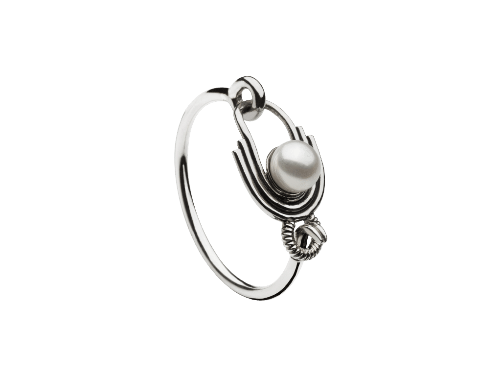 Supersonic Pearl Bracelet Silver