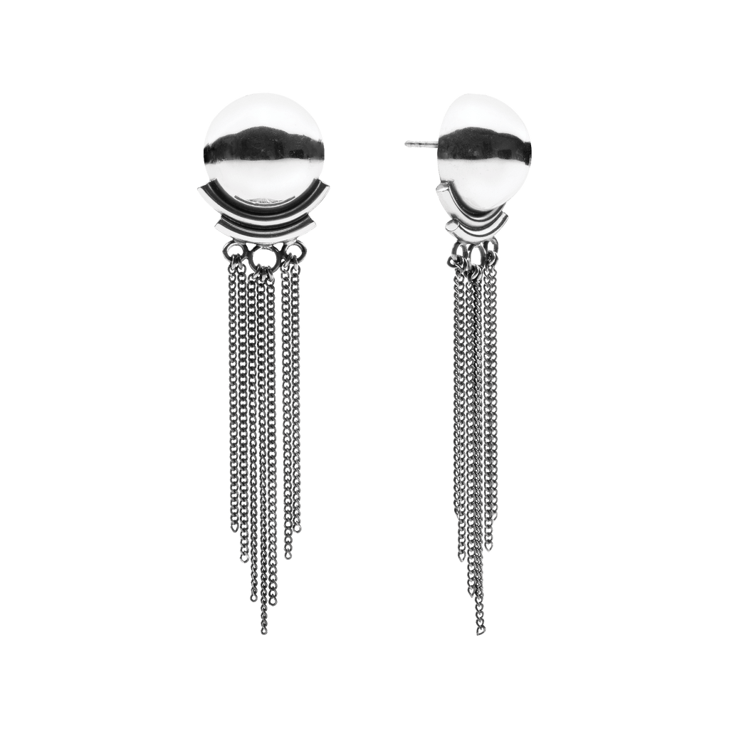 Eclipse Earrings Silver