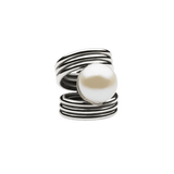 Toni Pearl Ring Silver