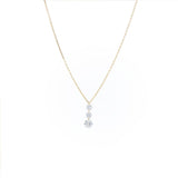 Danaé 18K Gold Necklace w. Diamonds