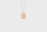 IX Angel Gold Plated Pendant