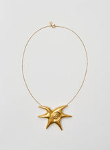 Solar 14K Gold Plated Necklace