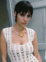 Solar Silver Necklace