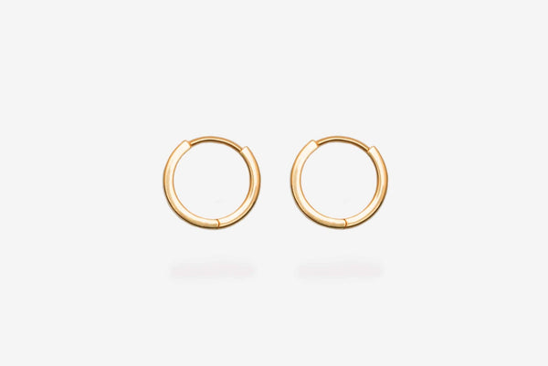 IX Billy Hoops Gold Plated Hoops