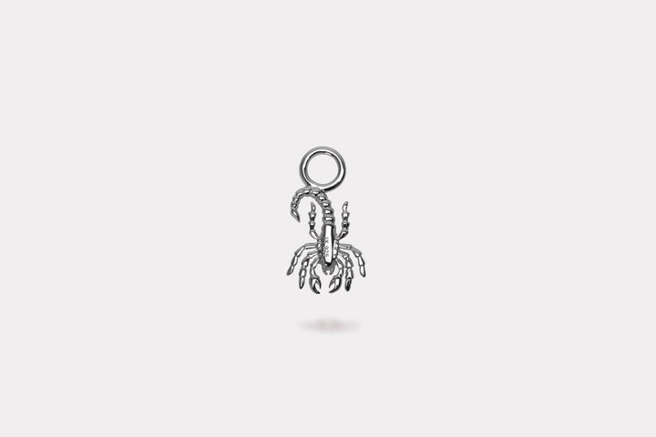 IX Scorpion Silver Pendant