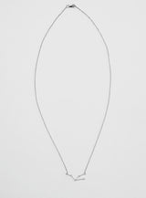 Star Sign Taurus 18K Hvidguld Halskæde m. Diamant