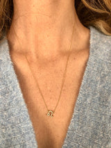 Petit Sign Sternzeichen Löwe Goldkette aus 18K I Diamanten