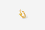 IX Rustic Gold Plated Ear Cuff