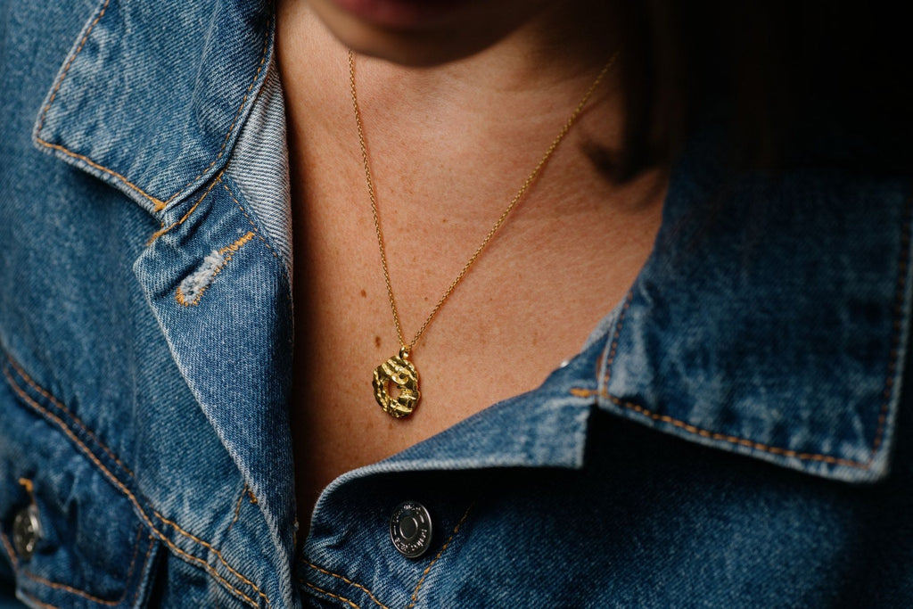 IX Rock Gold Plated Halskette