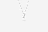 IX G Letter Silver Pendant