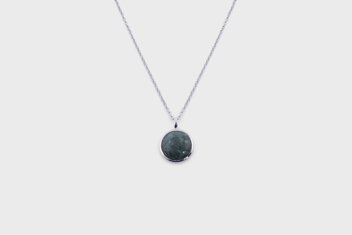 IX Round Marble Pendant