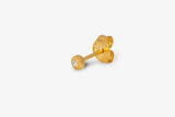 IX Grace Gold Plated Stud