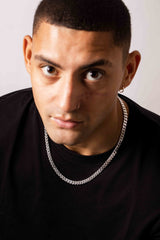 IX Curb Silver Necklace