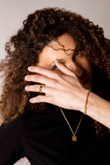 IX Class 22K Gold Plated Ring