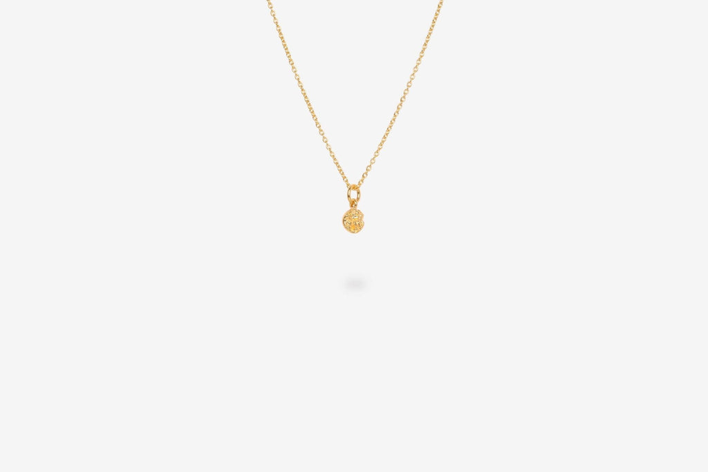 IX Earth Gold Plated Pendant