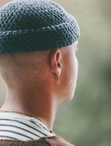 IX Q Letter 22K Gold Plated Pendant